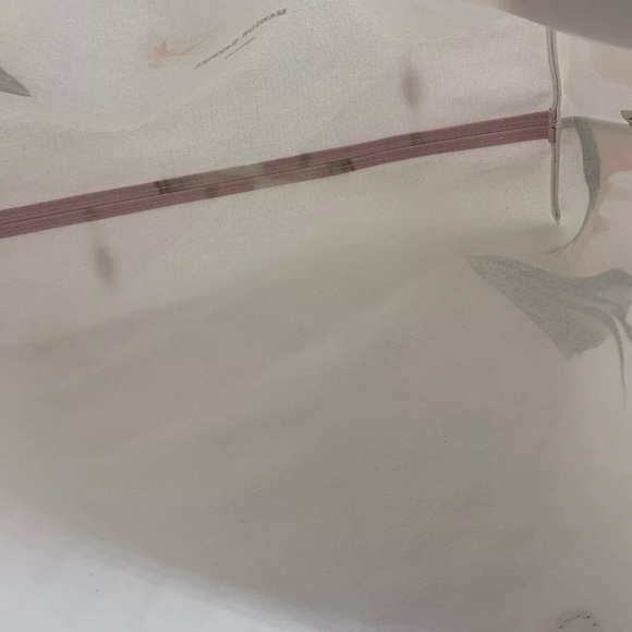 Mansur Gavriel Flamingo Photo Print Cotton Beach Tote - Picture 5 of 5